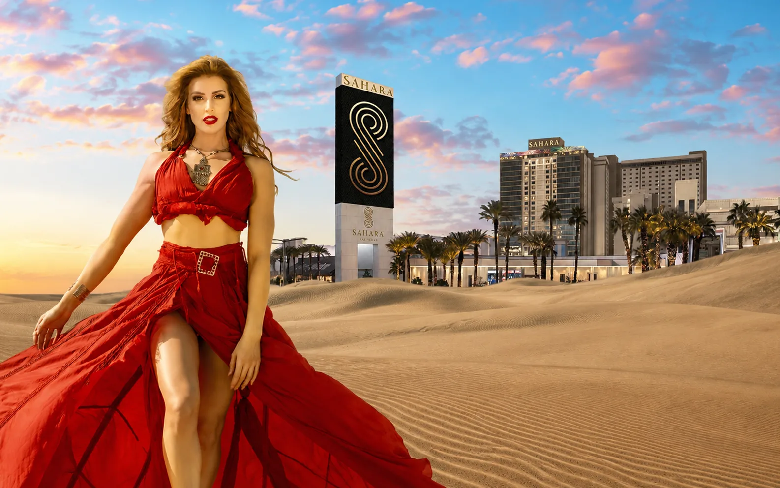 Pool Brand Campaign for Sahara Las Vegas