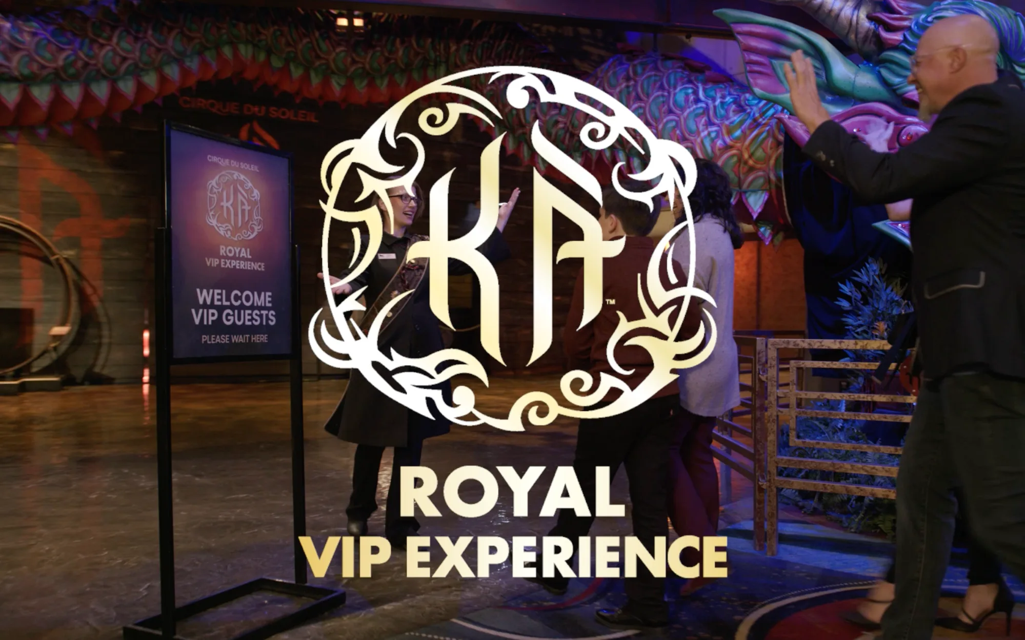VIP Experience Video for Cirque Du Soleil